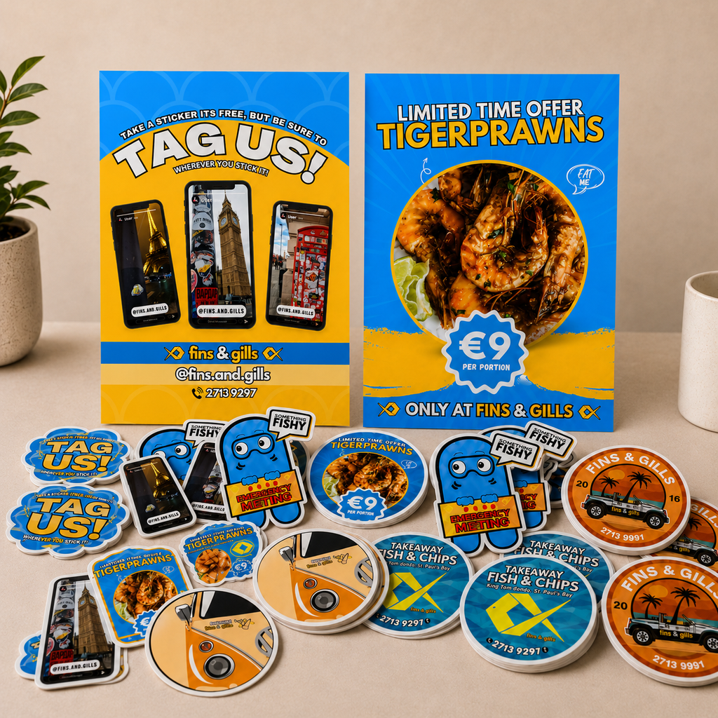 Custom Posters & Stickers