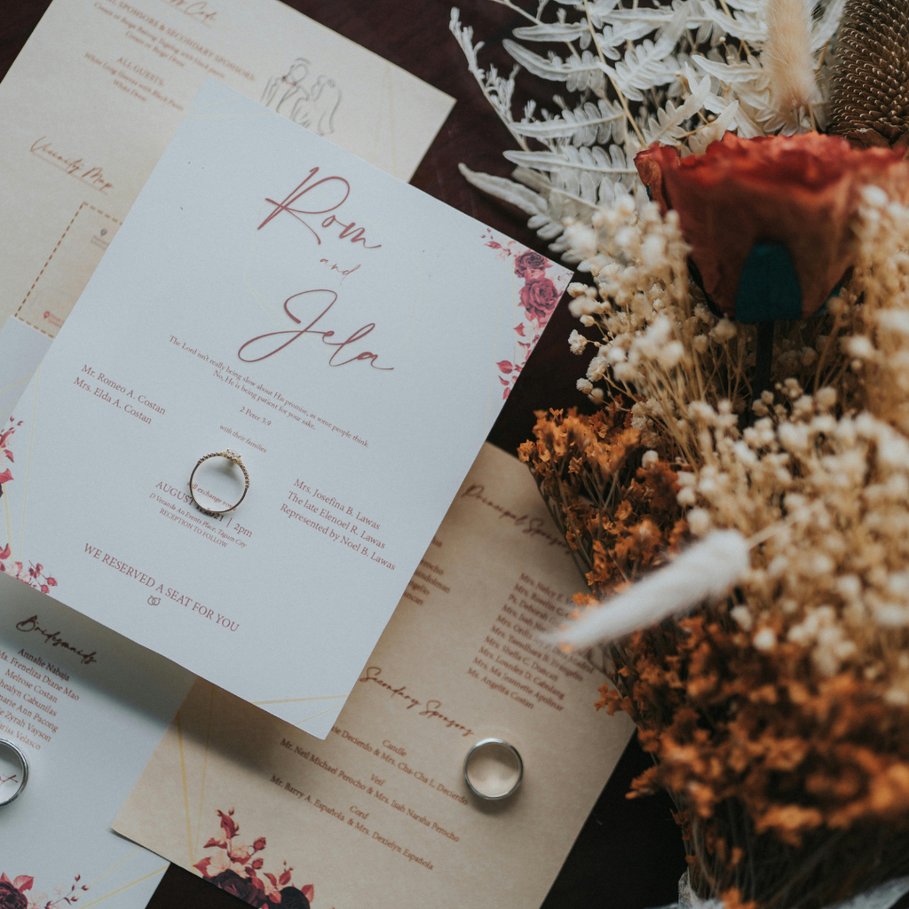 Custom Wedding invitations